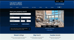 Desktop Screenshot of destinrealestatesales.com